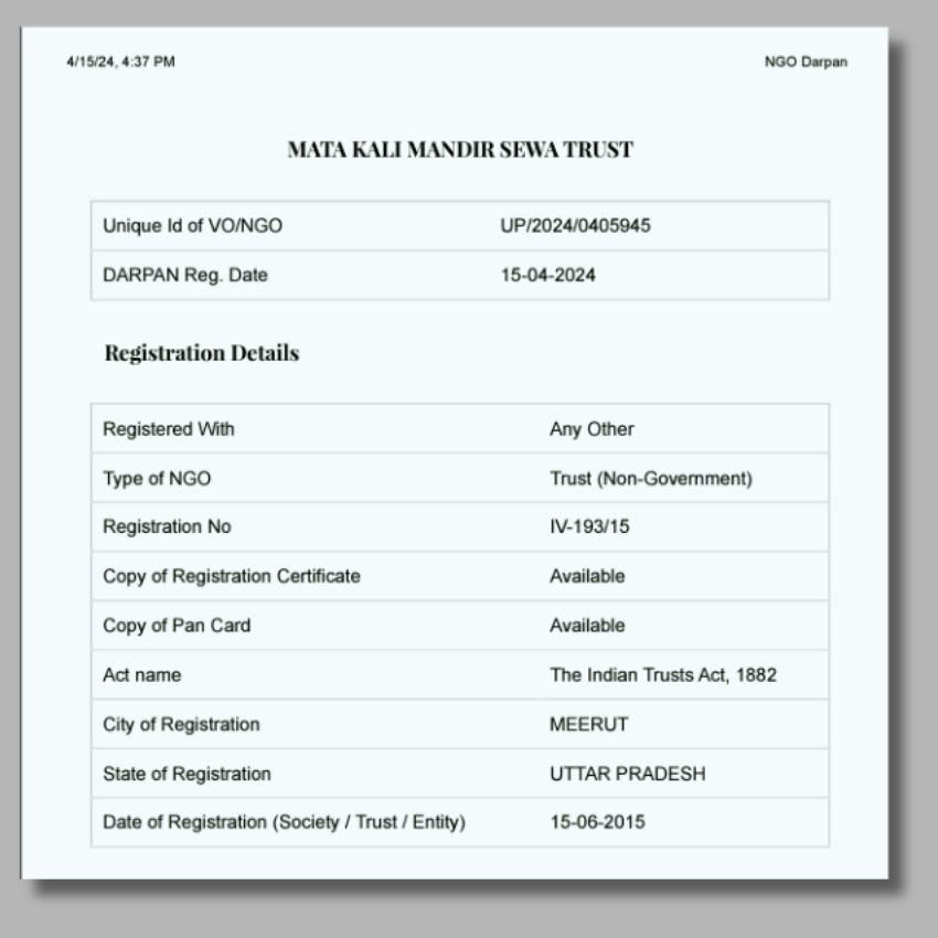 NGO-Darpan-Regn-MaaKaliMandirSewaTrust NGO-Darpan-Regn-MaaKaliMandirSewaTrust